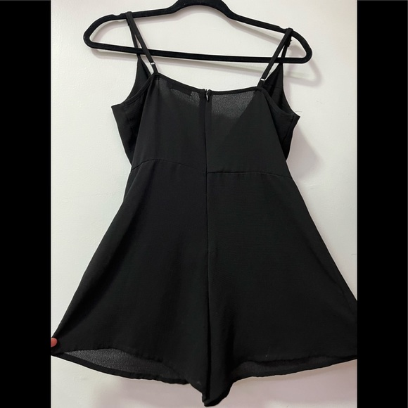 JcPenney Black Short Romper - Picture 2 of 2
